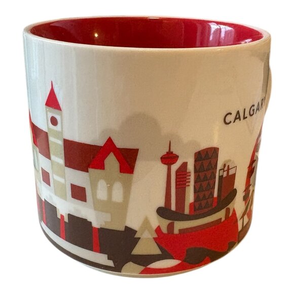Starbucks Calgary You Are Here Collection Ceramic Mug Coffee Cup Kitchen Drink - Picture 7 of 7